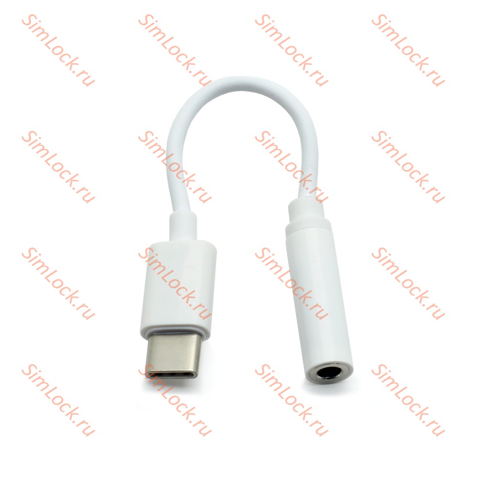 Адаптер USB C (m) - AUX (3.5 mm jack) на наушники