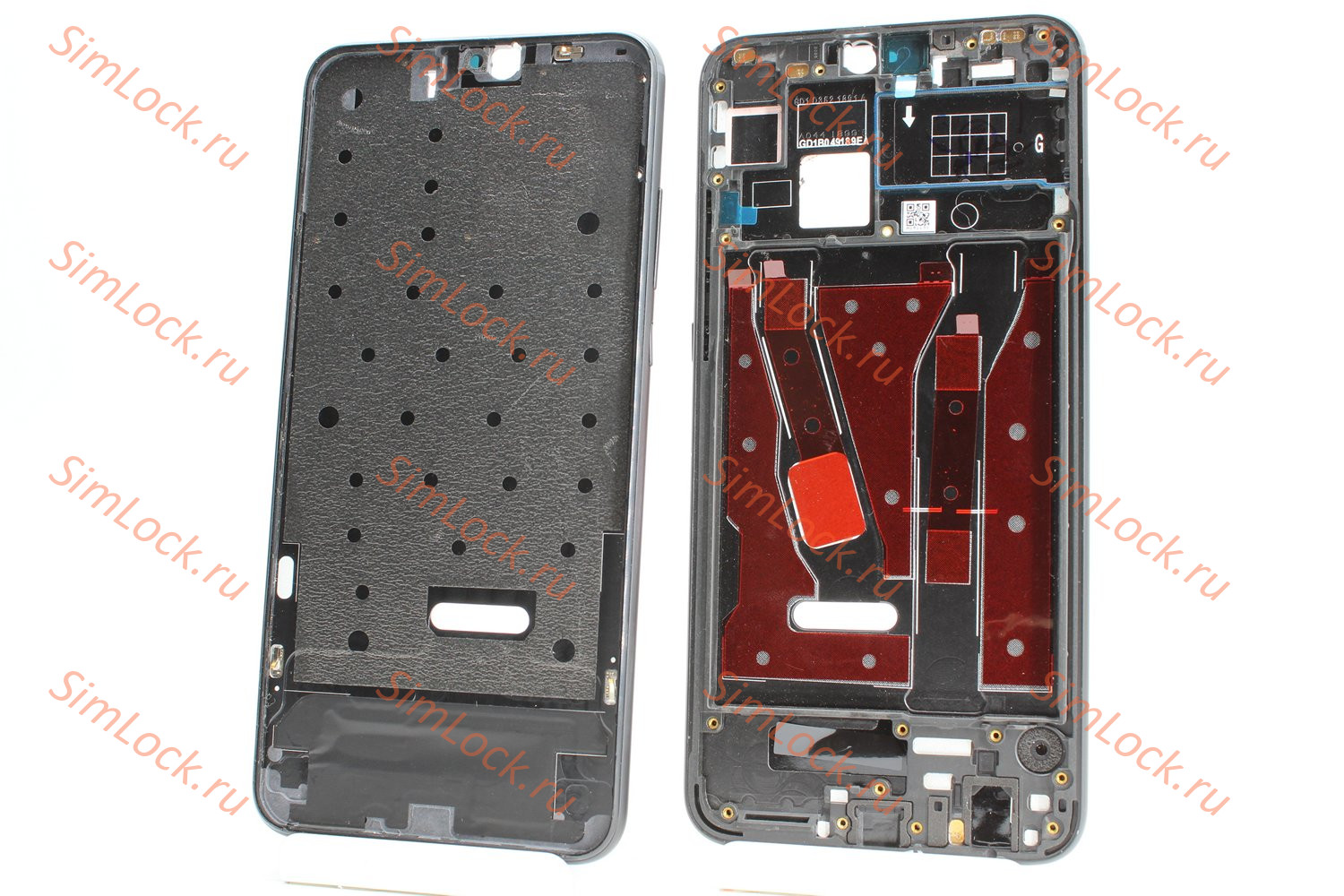 Рамка дисплея Honor 8X (JSN-L21), черный, К-1