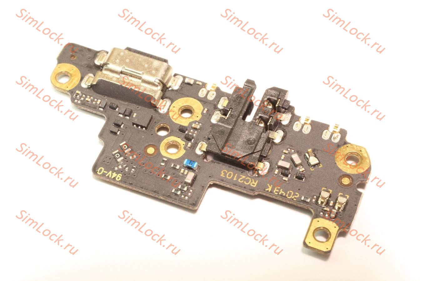 Нижняя плата (шлейф) Xiaomi Redmi Note 8 Pro с разъемом зарядки, К-1