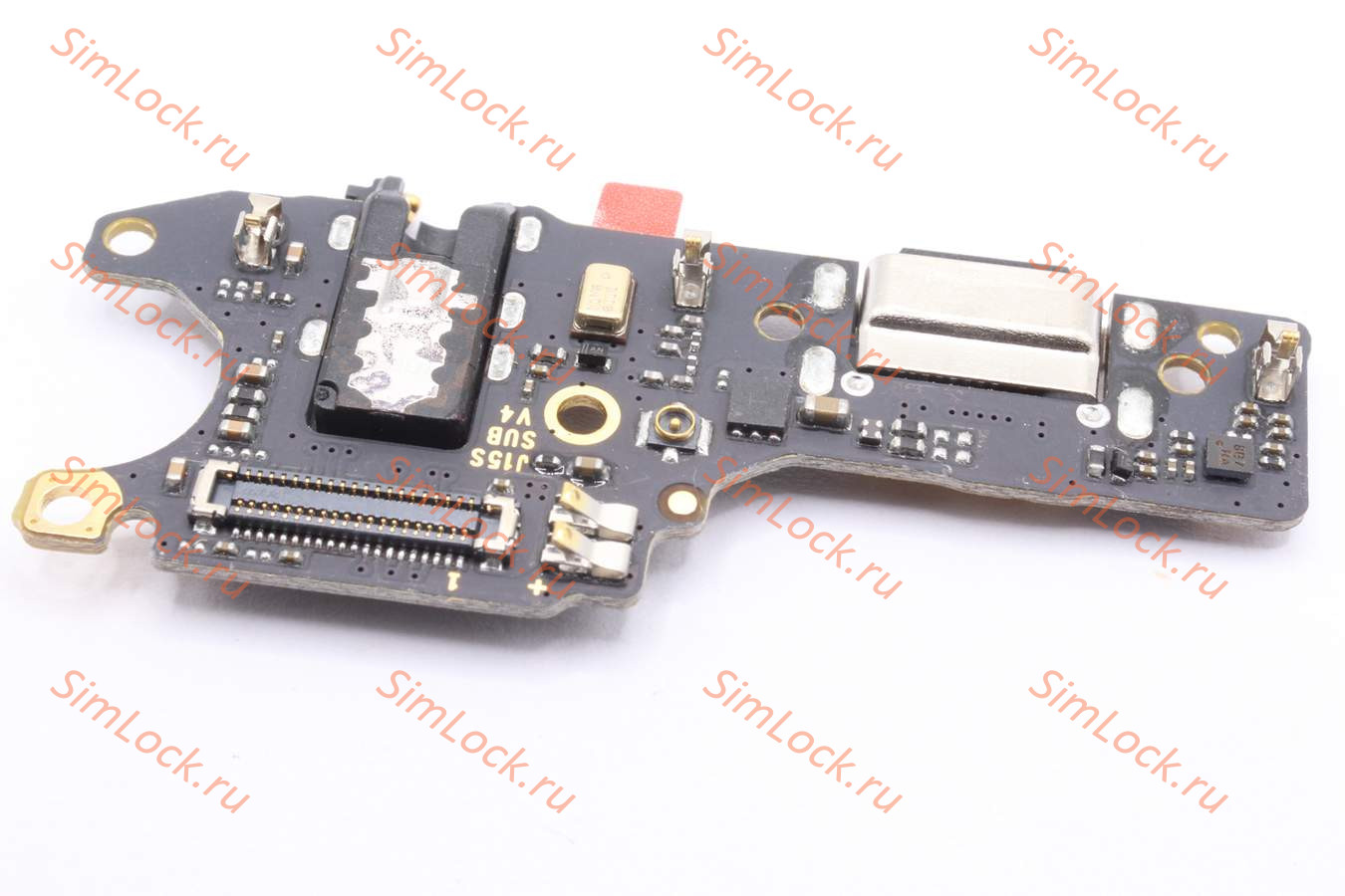 Нижняя плата (шлейф) Xiaomi Redmi Note 9 с разъемом зарядки, К-1