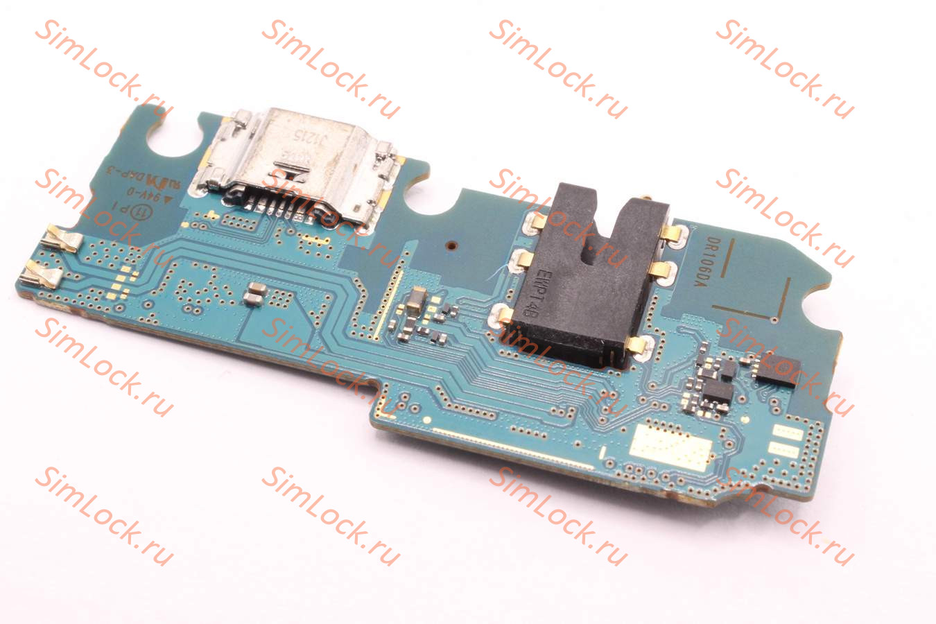 Нижняя плата (шлейф) Samsung A022F, Galaxy A02 с разъемом зарядки, К-1