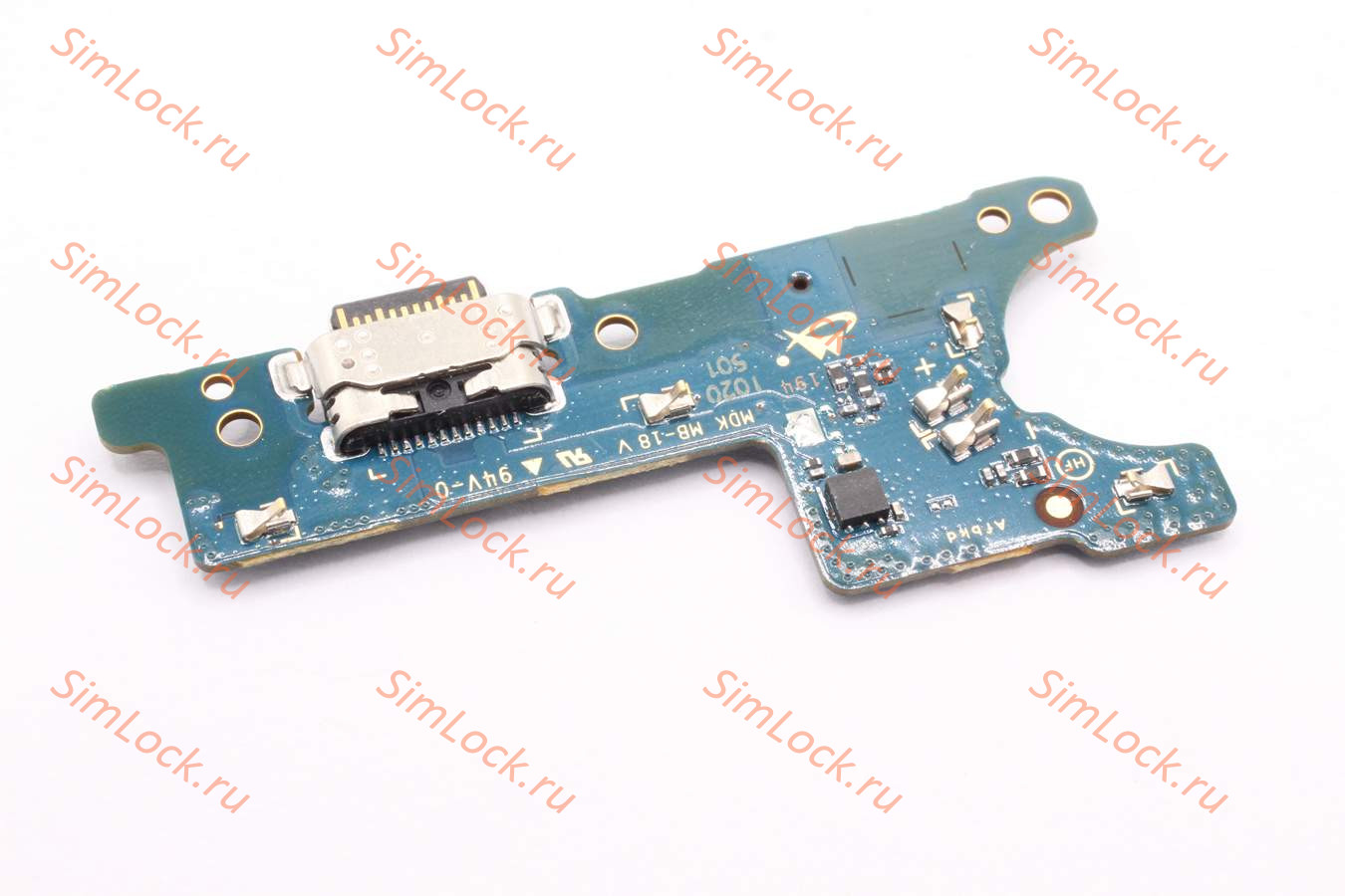 Нижняя плата (шлейф) Samsung A115F, M115F, Galaxy A11, M11 с разъемом зарядки, К-1