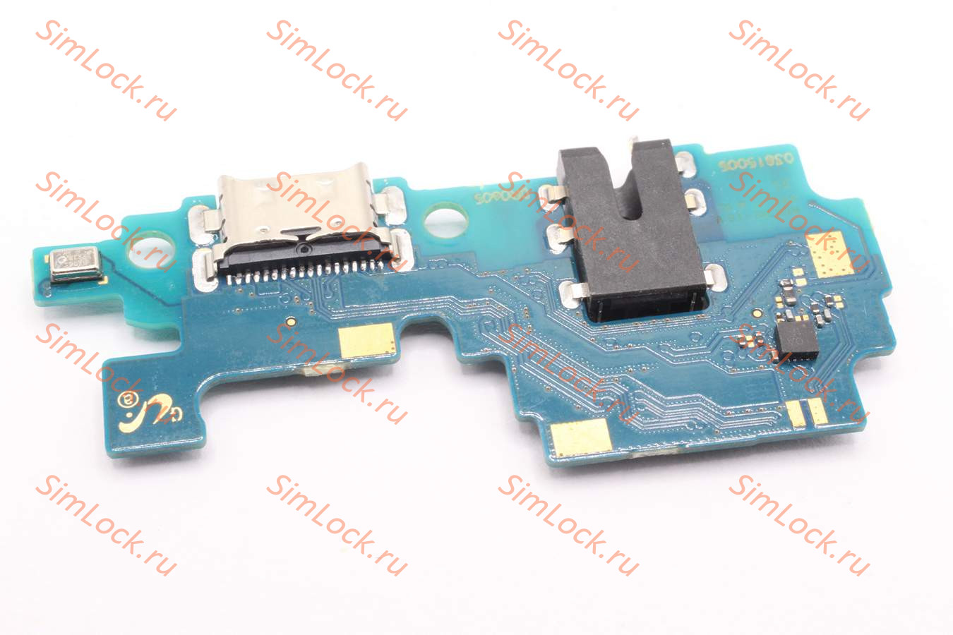 Нижняя плата (шлейф) Samsung A217F Galaxy A21s с разъемом зарядки, К-1