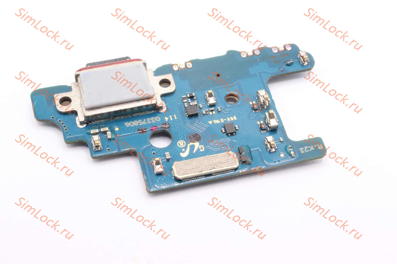 Нижняя плата (шлейф) Samsung G985F Galaxy S20 Plus с разъемом зарядки, К-1