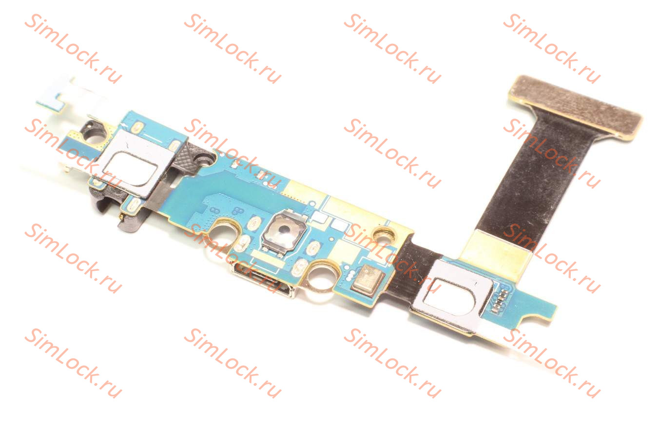 Нижняя плата (шлейф) Samsung G925F Galaxy S6 Edge с разъемом зарядки, К-1