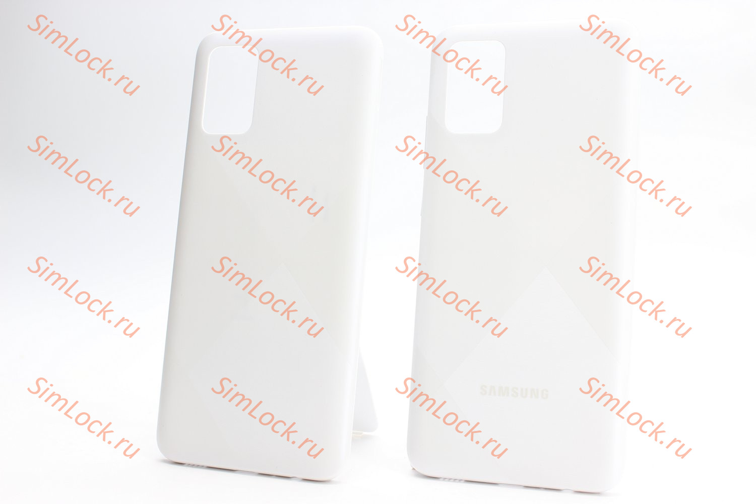 Задняя крышка Samsung A025 Galaxy A02s, белый, К-1