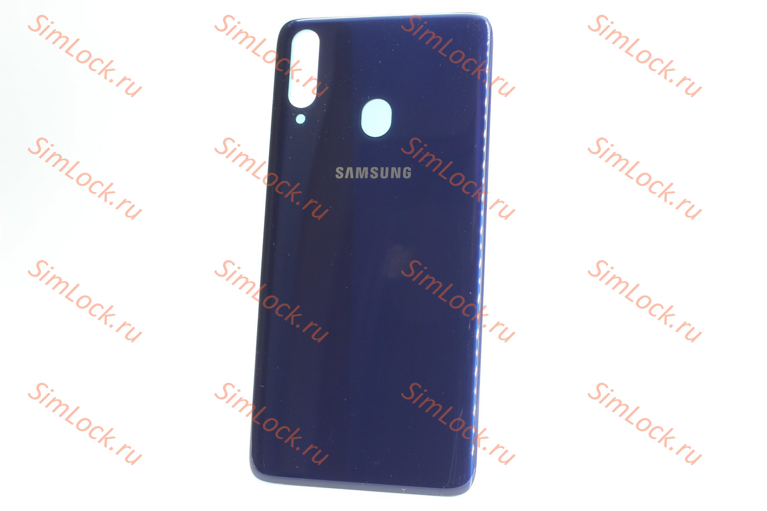 Задняя крышка Samsung A207 Galaxy A20s, синий, К-1