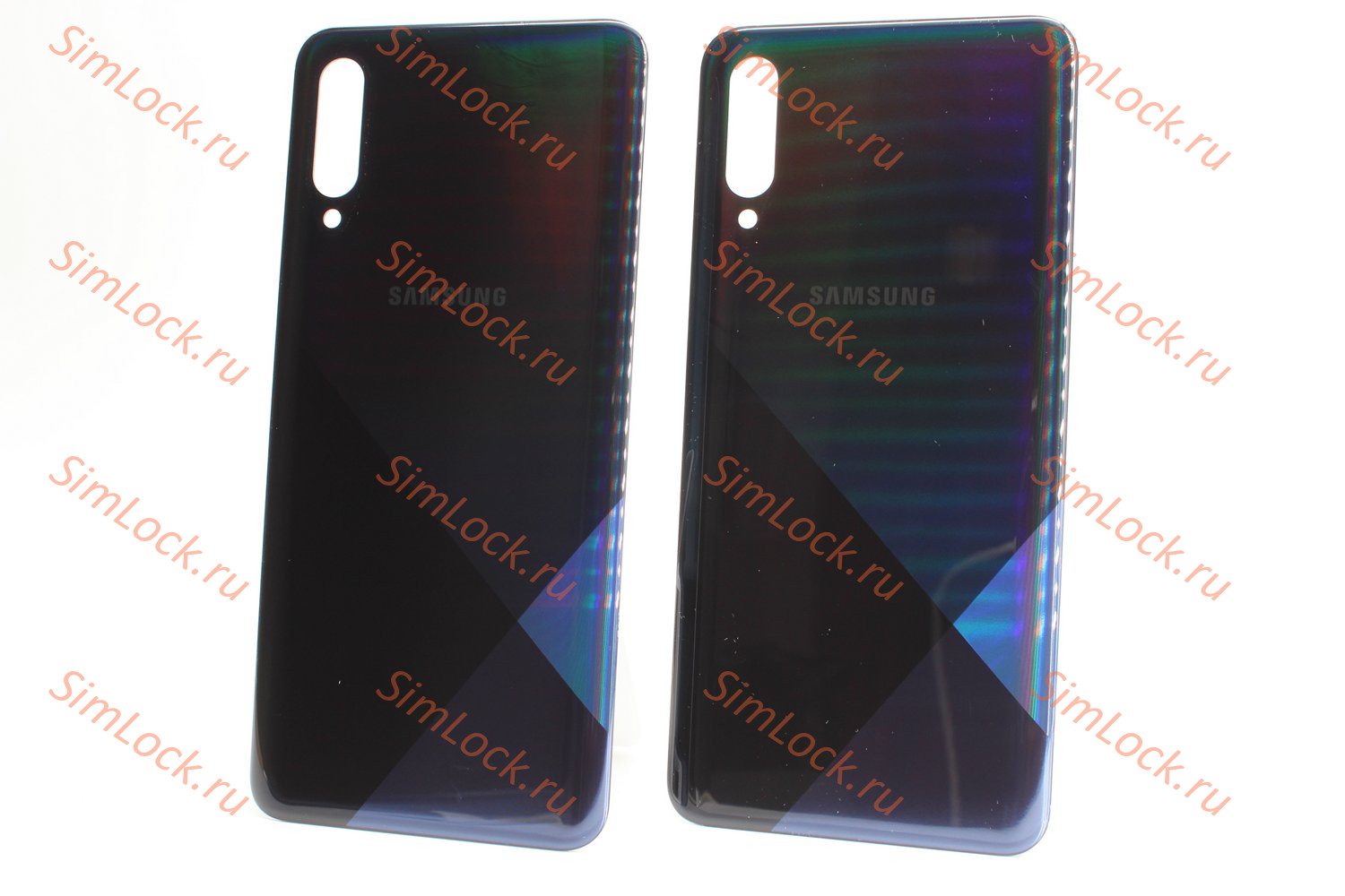 Задняя крышка Samsung A307 Galaxy A30s, черный, К-1