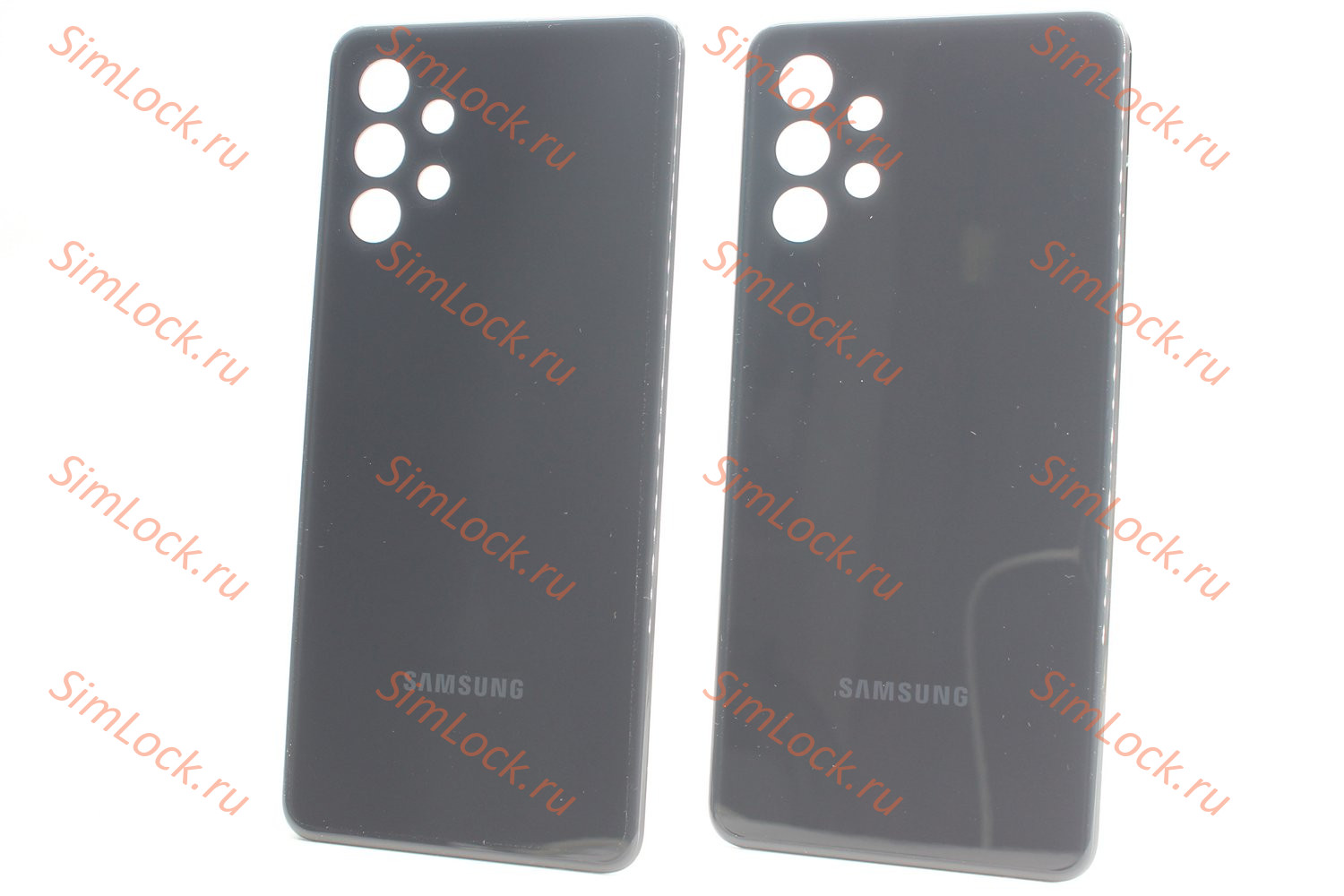 Задняя крышка Samsung A325 Galaxy A32, черный, К-1
