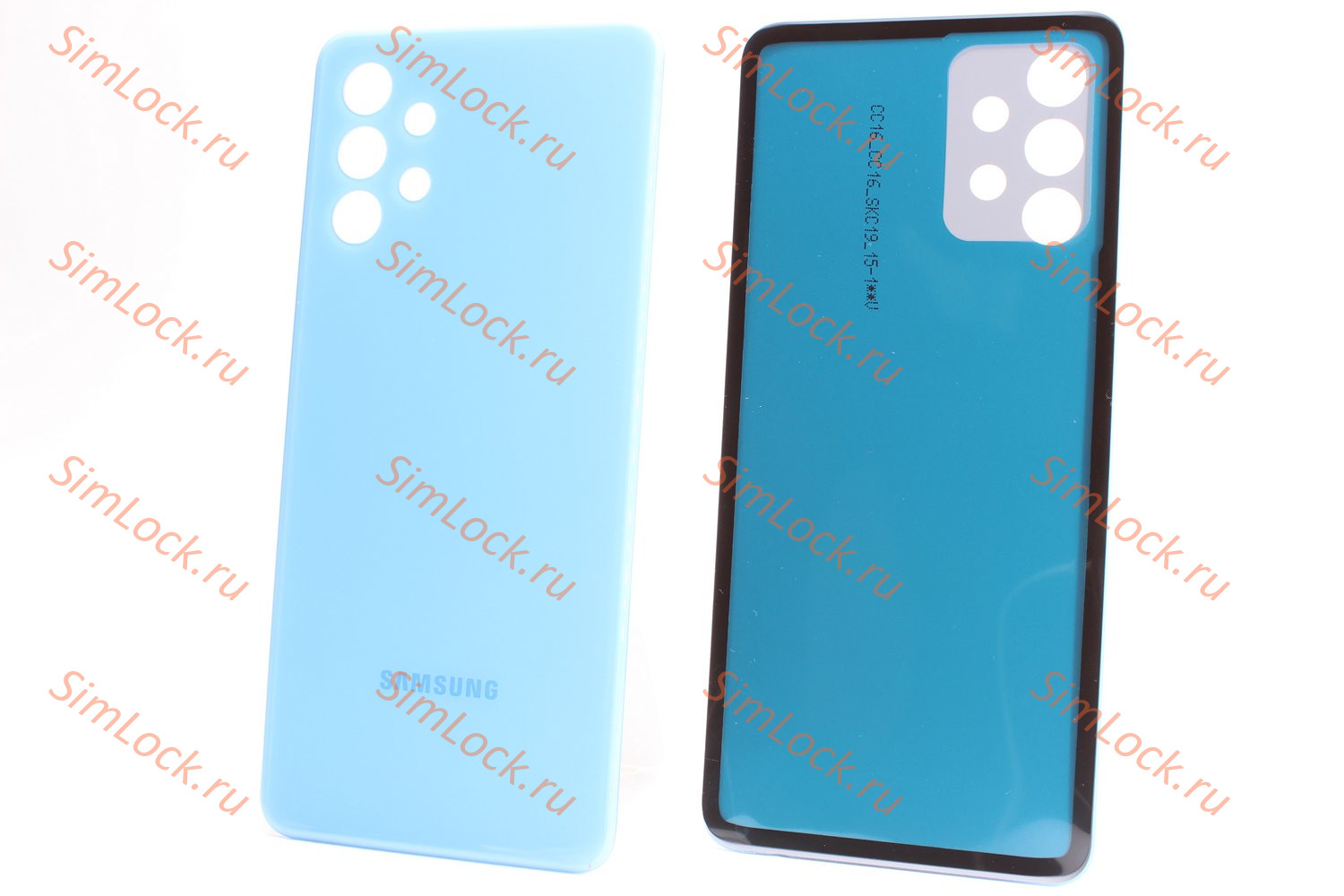 Задняя крышка Samsung A325 Galaxy A32, голубой, К-1