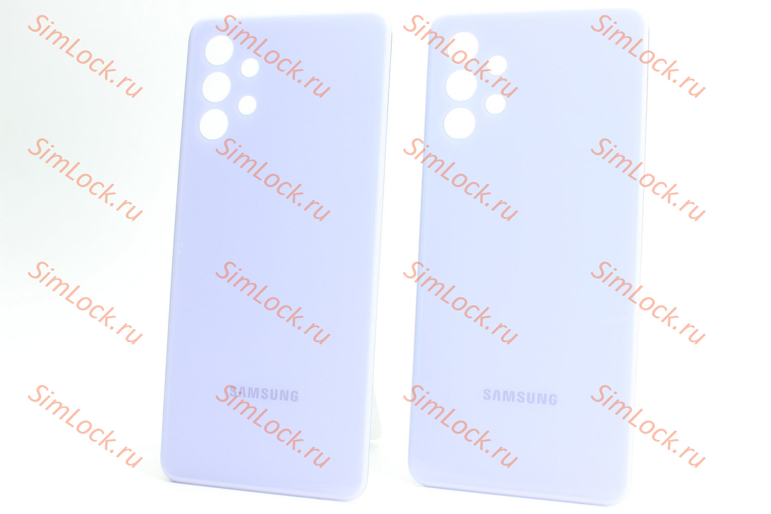 Задняя крышка Samsung A325 Galaxy A32, фиолетовый, К-1