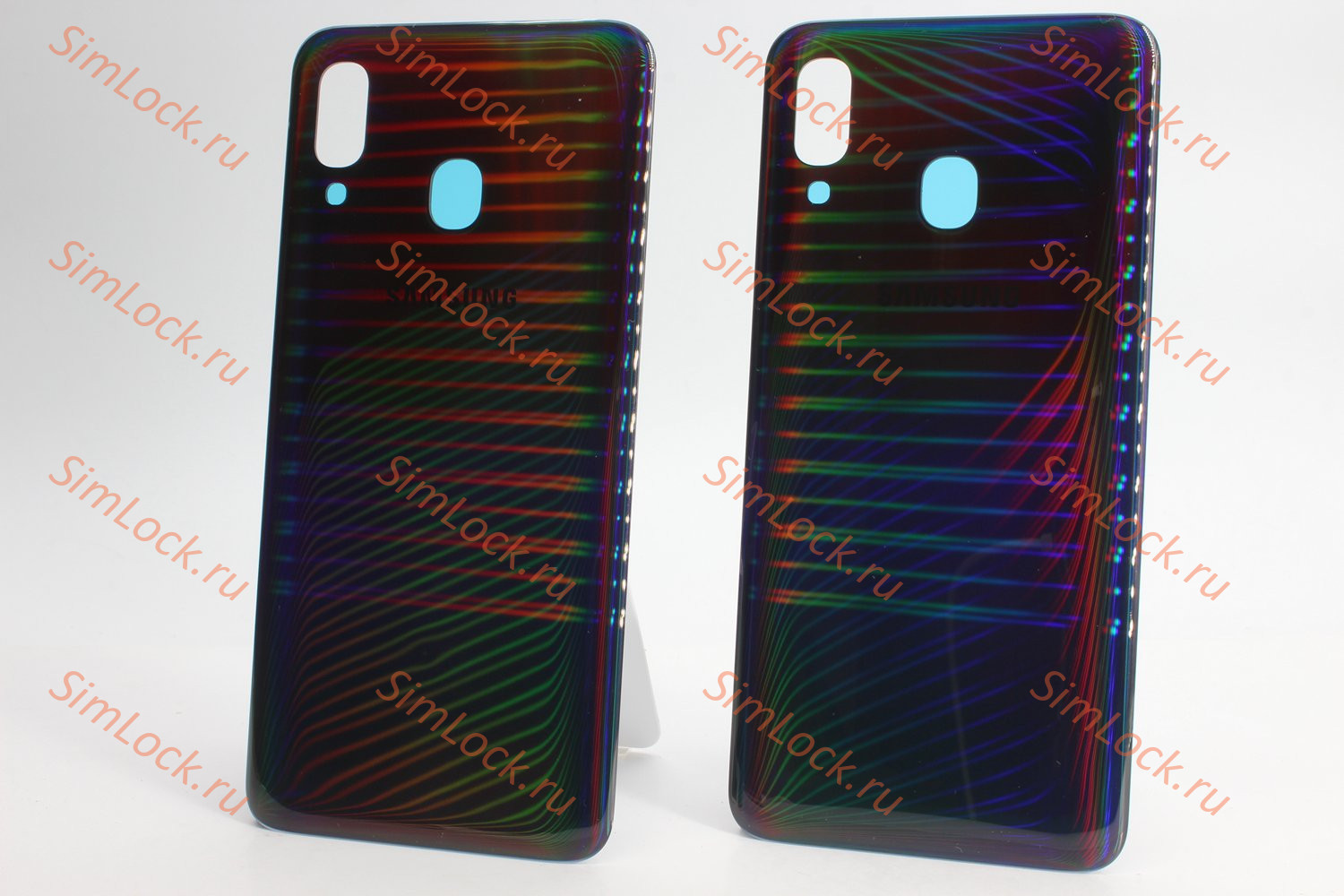 Задняя крышка Samsung A405 Galaxy A40, черный, К-1