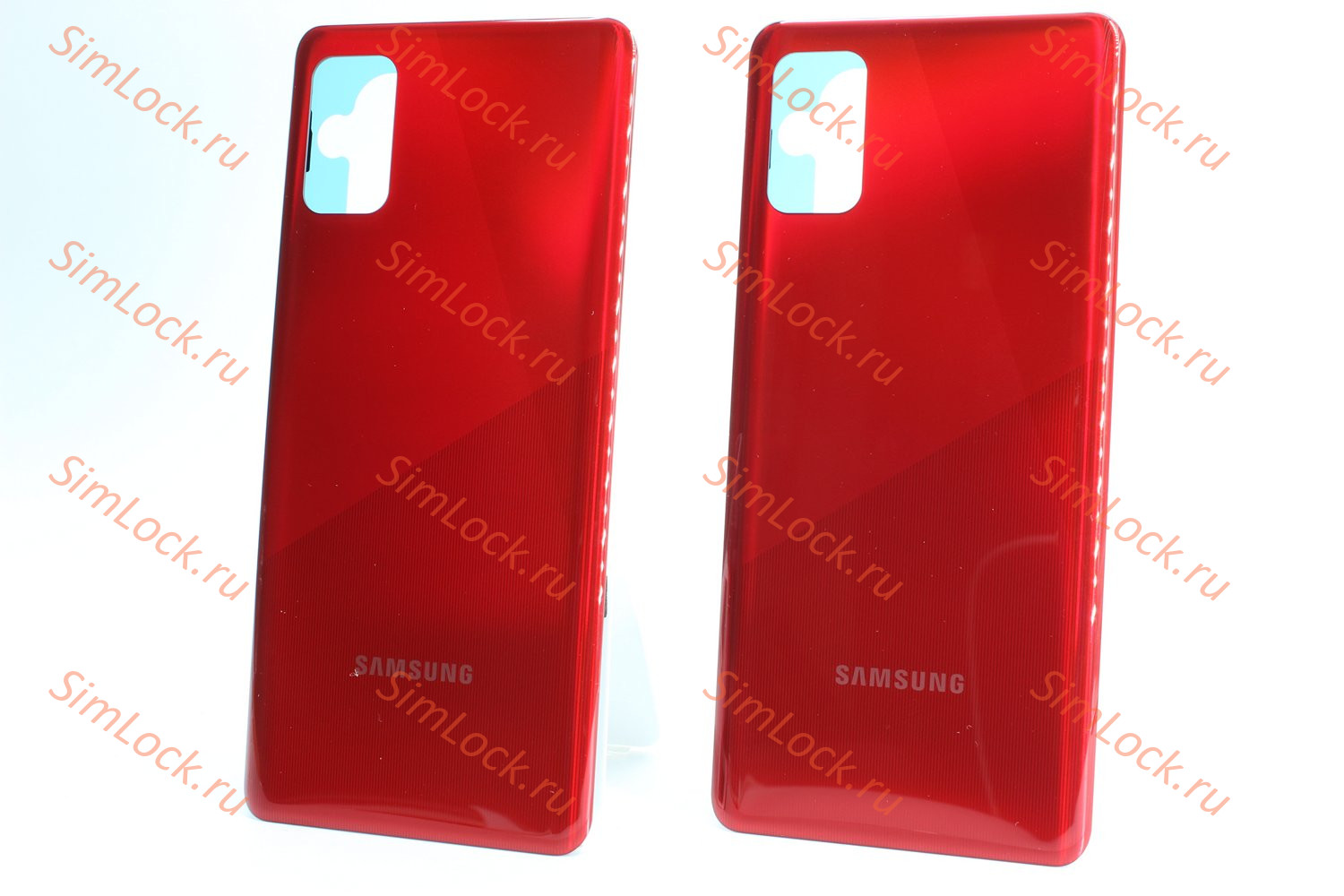 Задняя крышка Samsung A415 Galaxy A41, красный, К-1