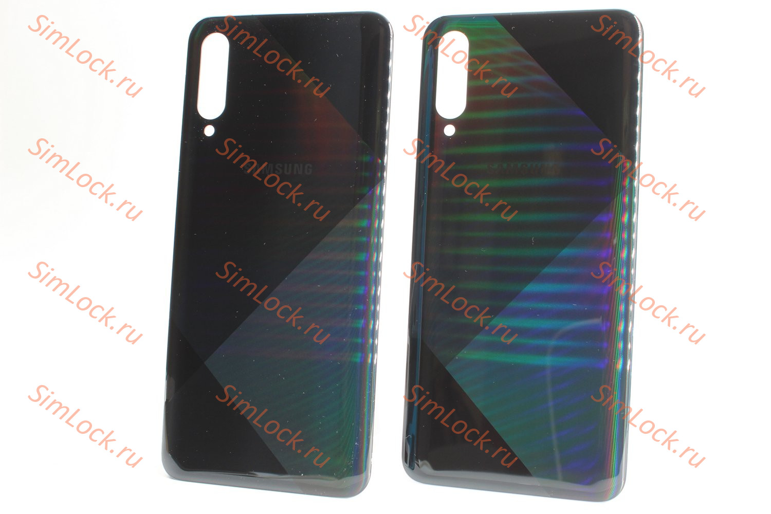 Задняя крышка Samsung A507 Galaxy A50s, черный, К-1