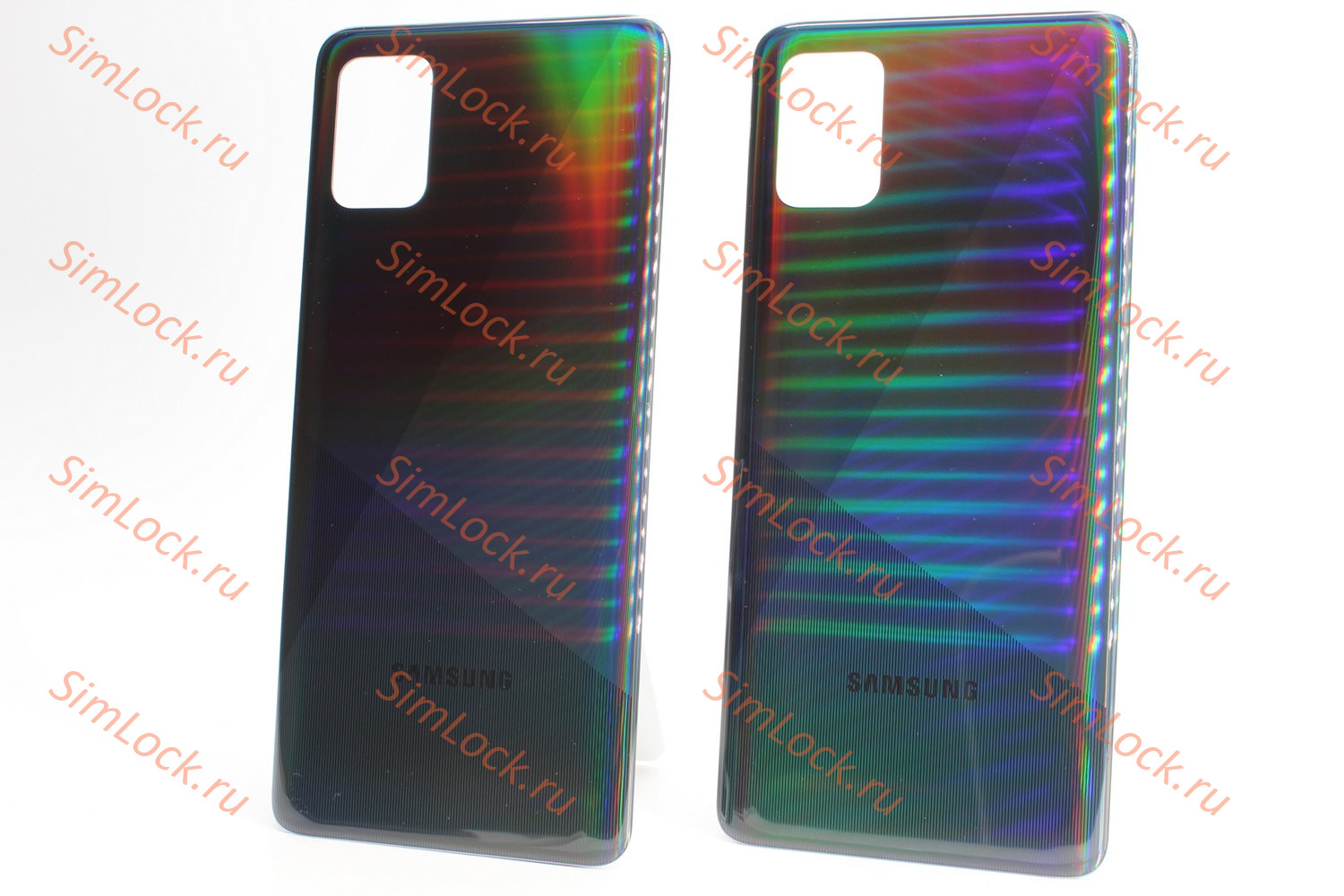 Задняя крышка Samsung A515 Galaxy A51, черный, К-1