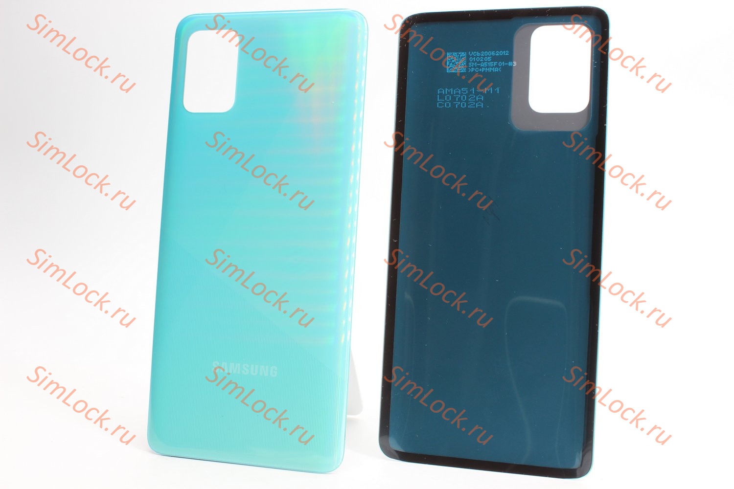 Задняя крышка Samsung A515 Galaxy A51, бирюзовый, К-1