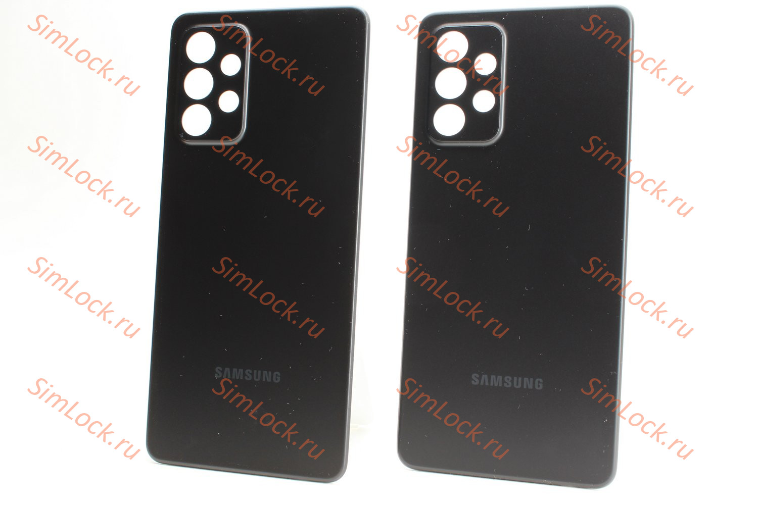 Задняя крышка Samsung A525 Galaxy A52, черный, К-1