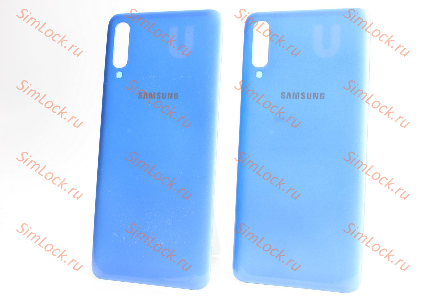 Задняя крышка Samsung A705 Galaxy A70, синий, К-2