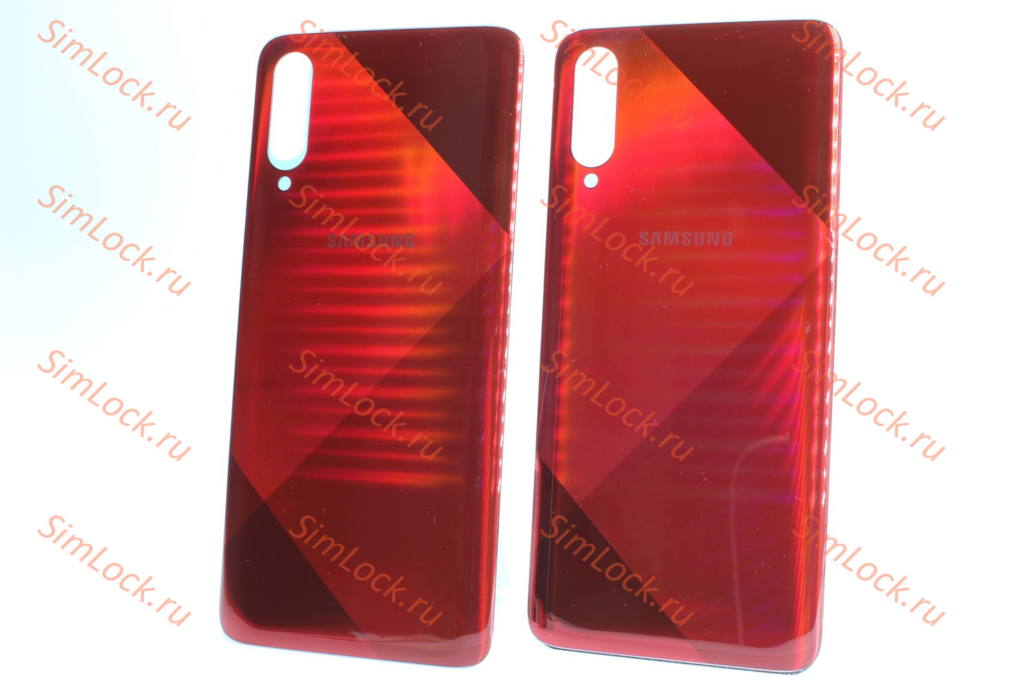 Задняя крышка Samsung A707 Galaxy A70s, красный, К-2