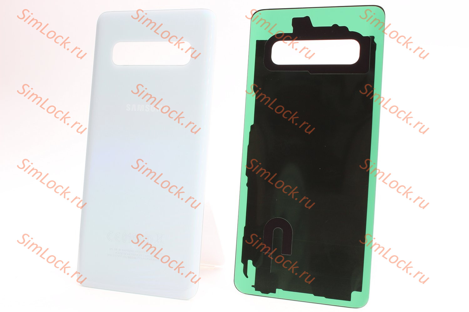 Задняя крышка Samsung SM-G973 Galaxy S10, белый, К-2