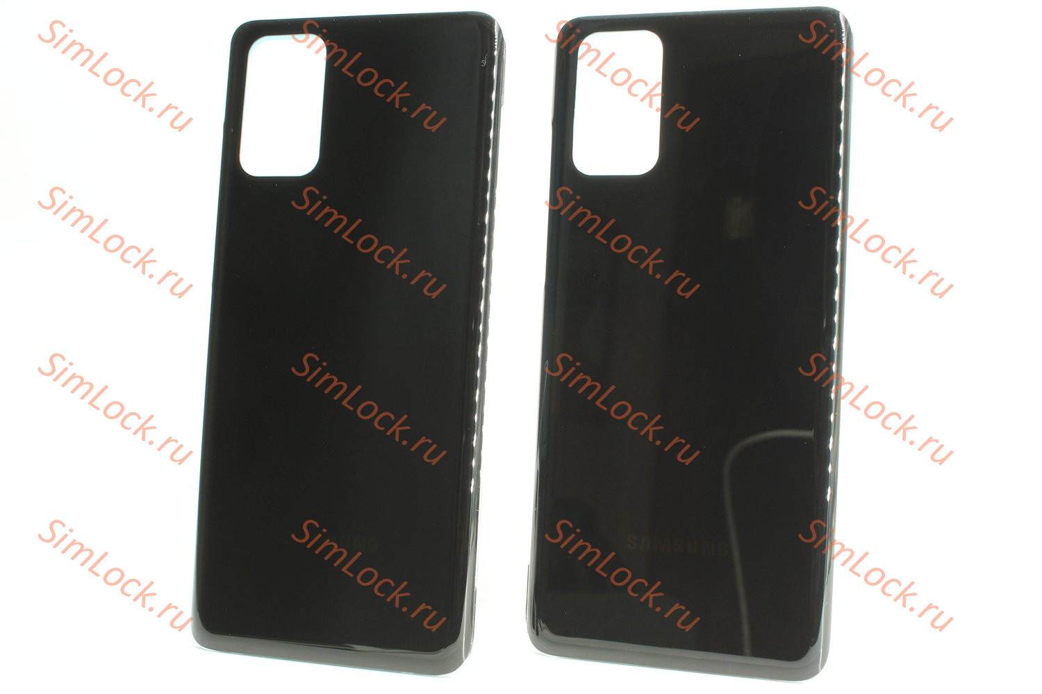 Задняя крышка Samsung SM-G985 Galaxy S20 Plus, черный, К-2