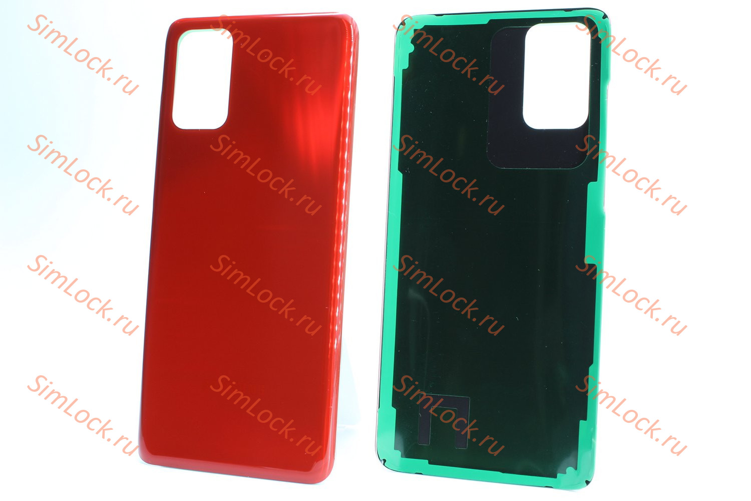 Задняя крышка Samsung SM-G985 Galaxy S20 Plus, красный, К-2