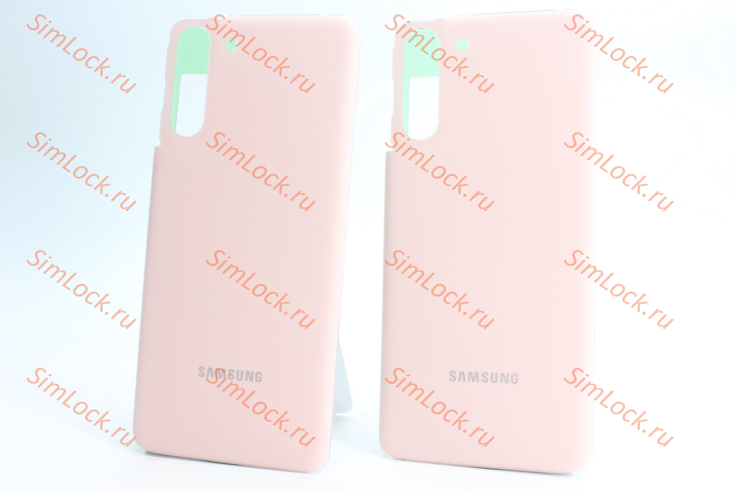 Задняя крышка Samsung SM-G991 Galaxy S21, розовый, К-2