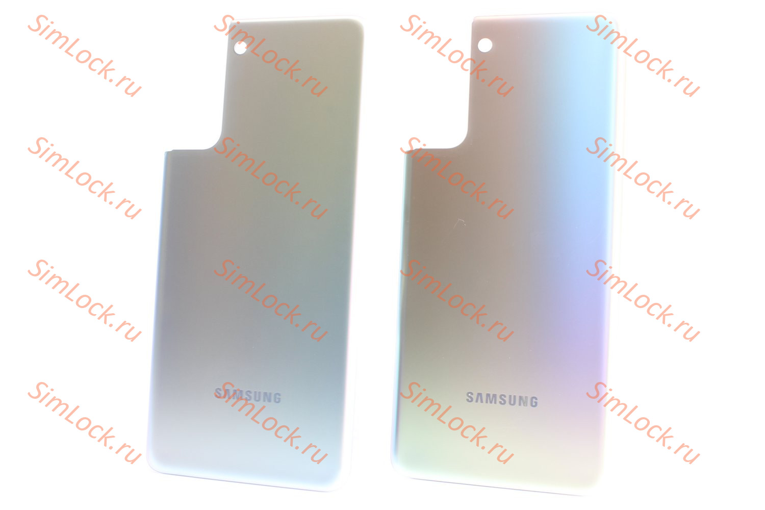 Задняя крышка Samsung SM-G996 Galaxy S21 Plus, серебро, К-2