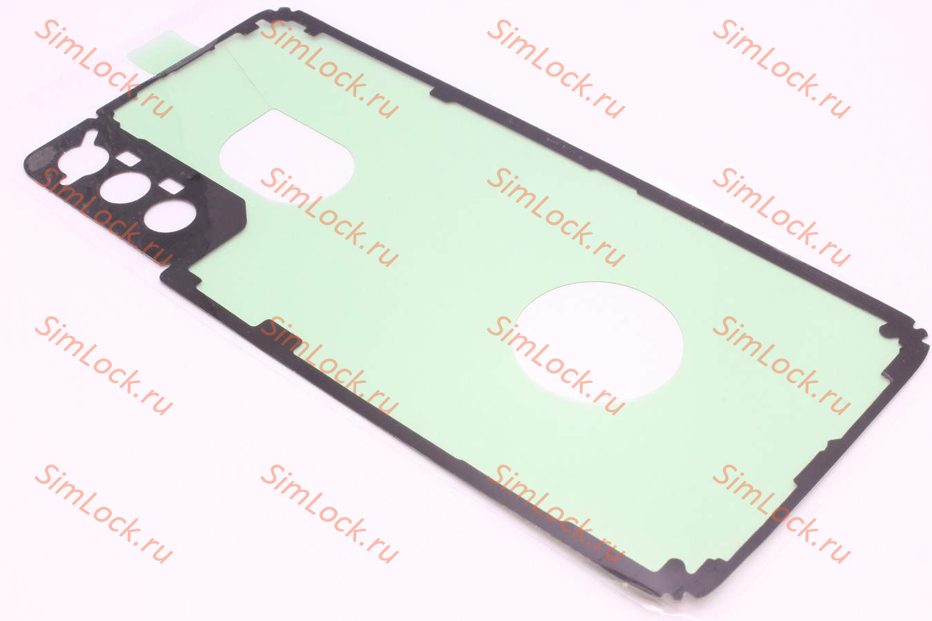 Задняя крышка Samsung SM-G998 Galaxy S21 Ultra, серебро, К-2