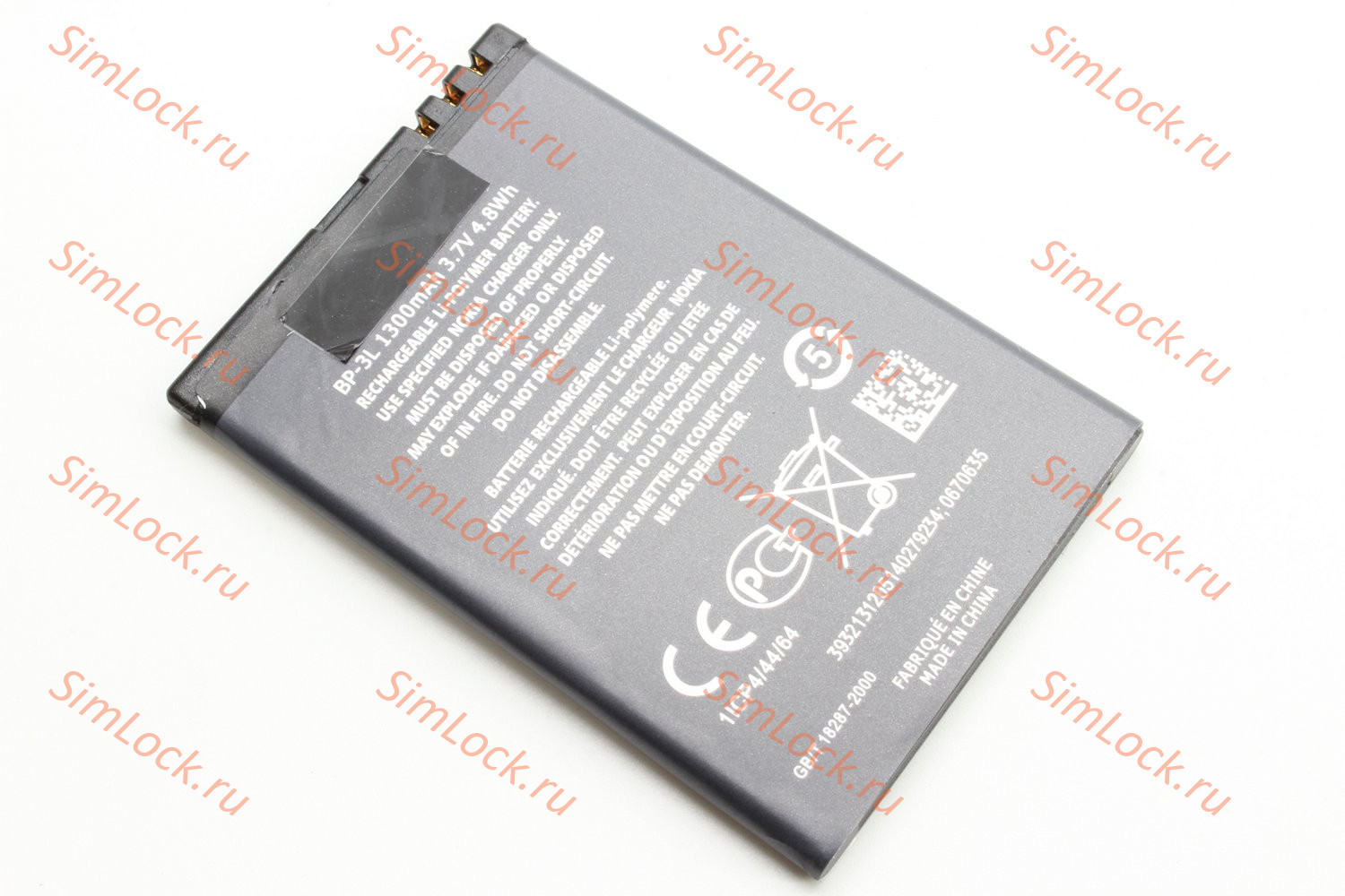 Аккумулятор BP-3L Nokia 603, Asha 303, Lumia 510, 610, 710, K-1