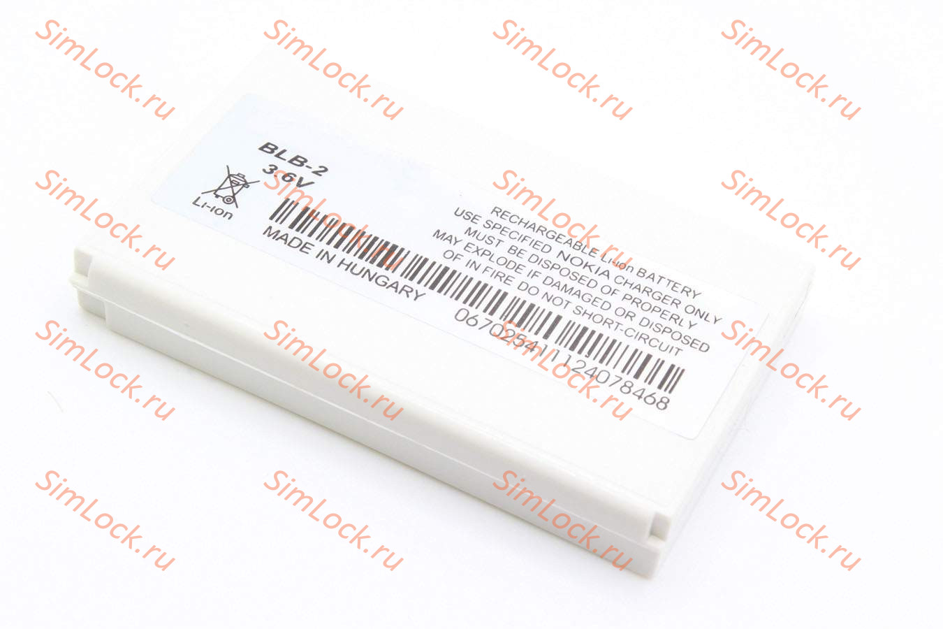 Аккумулятор BLB-2 Nokia 5210, 6510, 7650, 8210, 8250, 8310, 8850, 8890, 8910, 8910i, K-4