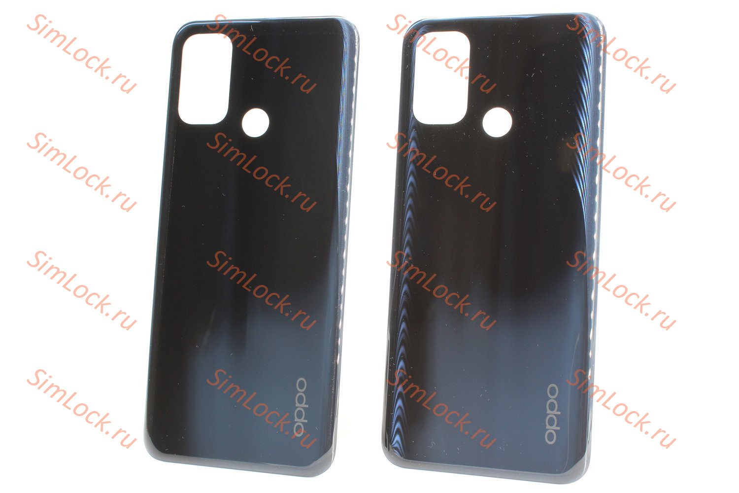 Задняя крышка Oppo A53 (CPH2127), черный, К-2