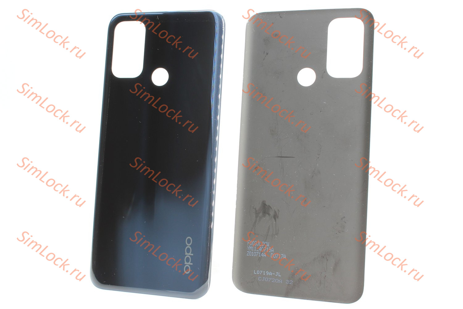 Задняя крышка Oppo A53 (CPH2127), черный, К-2