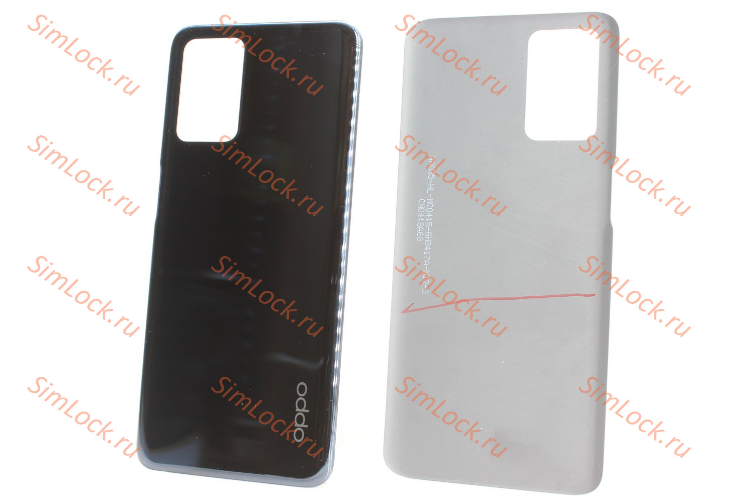 Задняя крышка Oppo A54 (CPH2239), черный, К-2