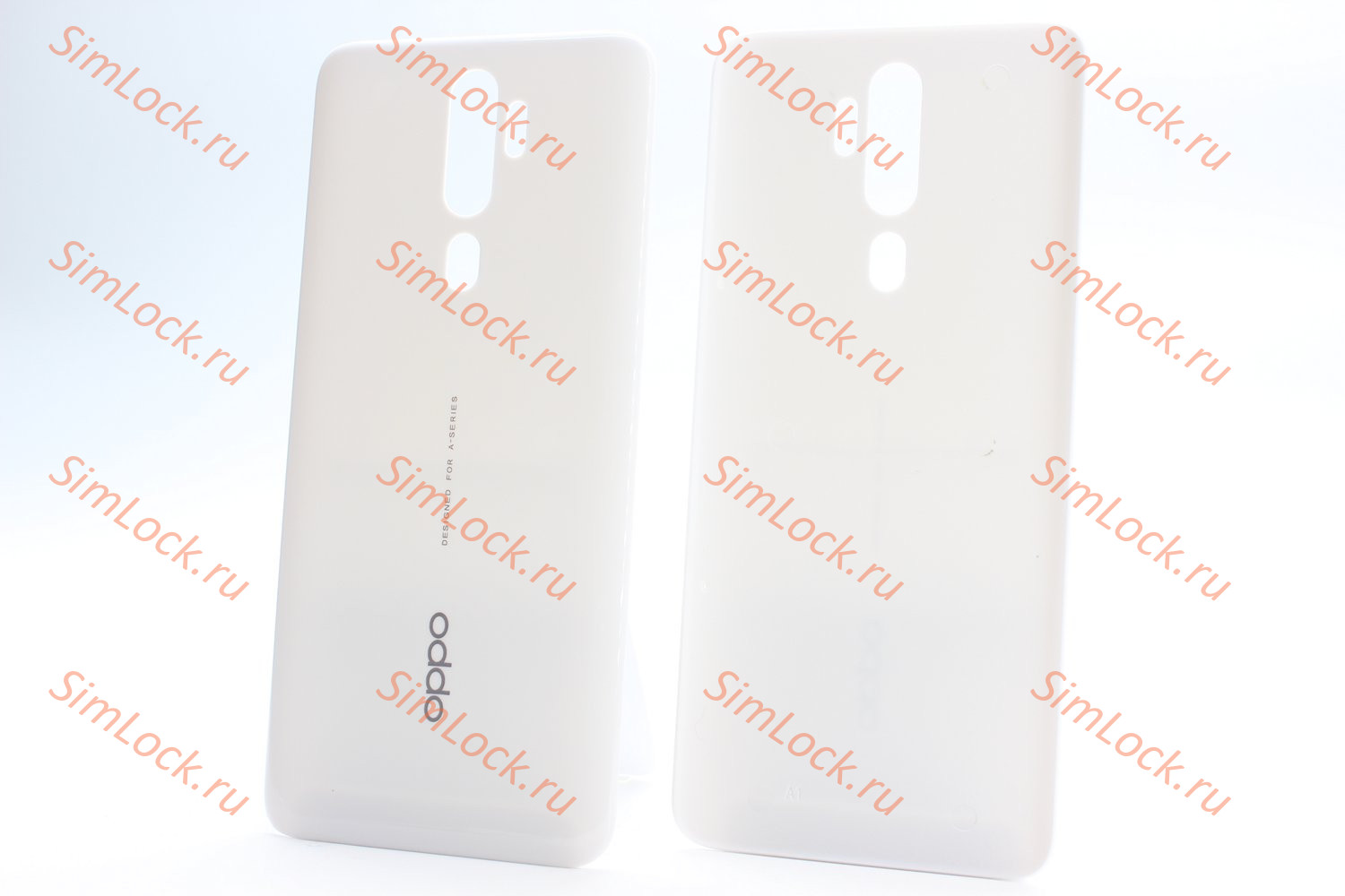 Задняя крышка Oppo A5 2020 (CPH1931), подходит к Oppo A9 2020 (CPH1941), белый, К-2