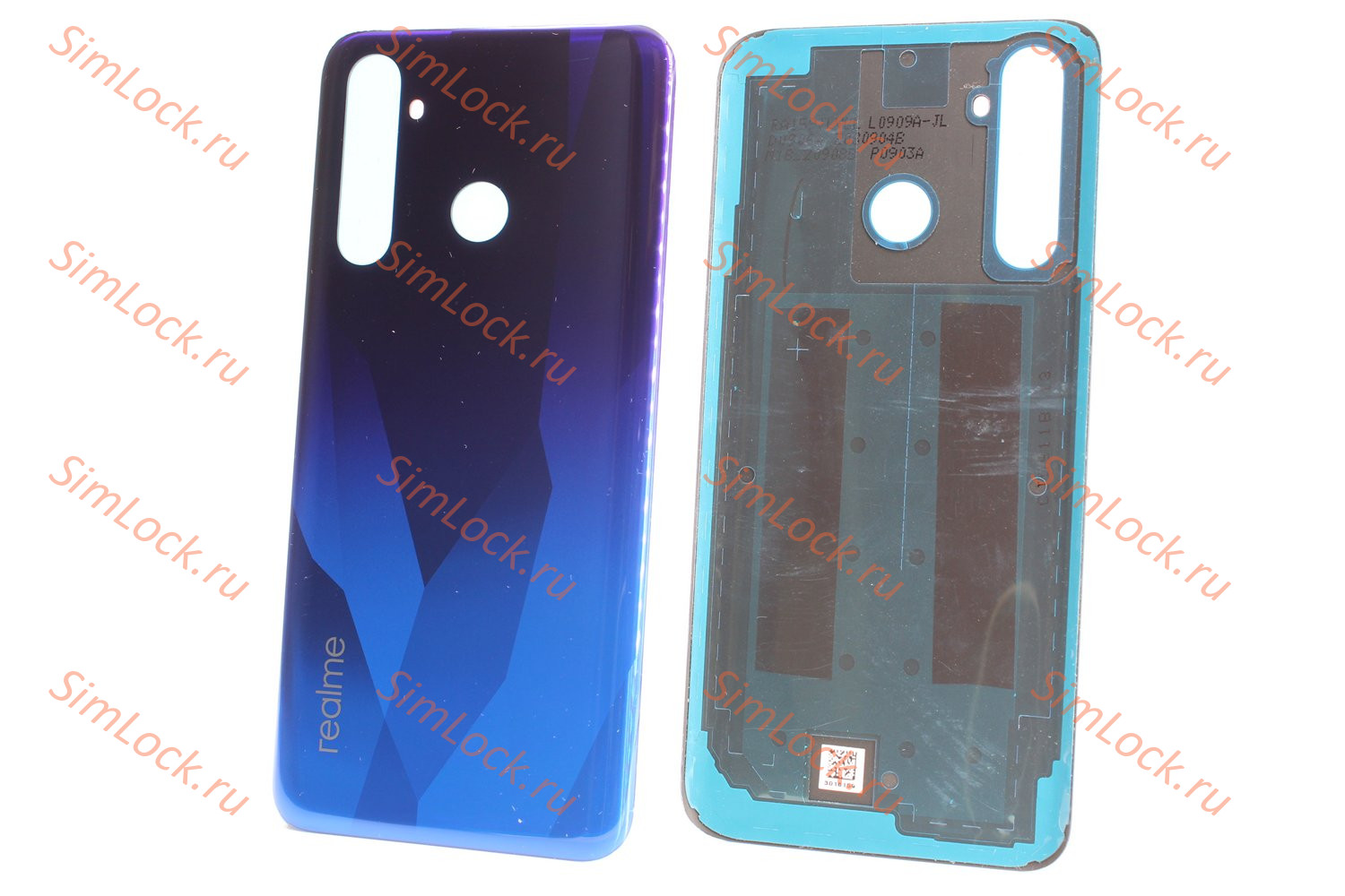 Задняя крышка Realme 5 Pro, синий, К-2