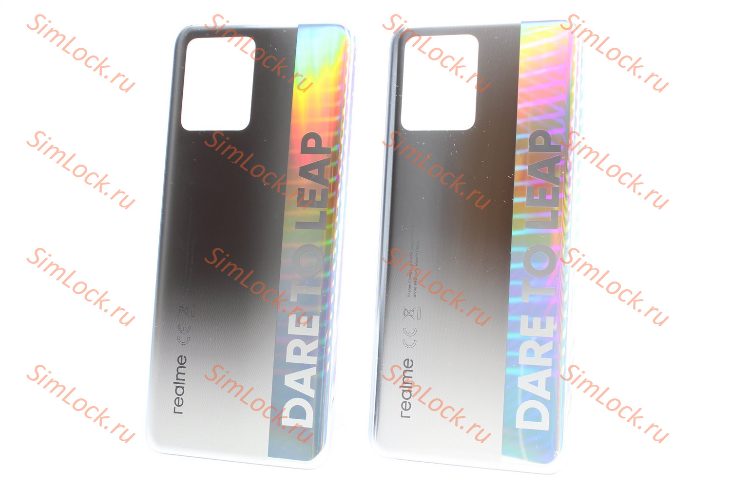 Задняя крышка Realme 8 4G (RMX3085), подходит к Realme 8 Pro, серебро, К-1