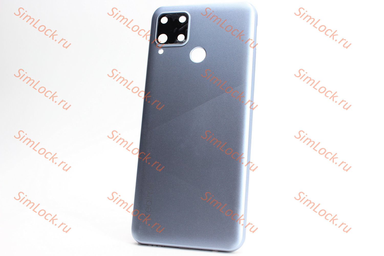 Задняя крышка Realme C15 (RMX2180), серый, К-2