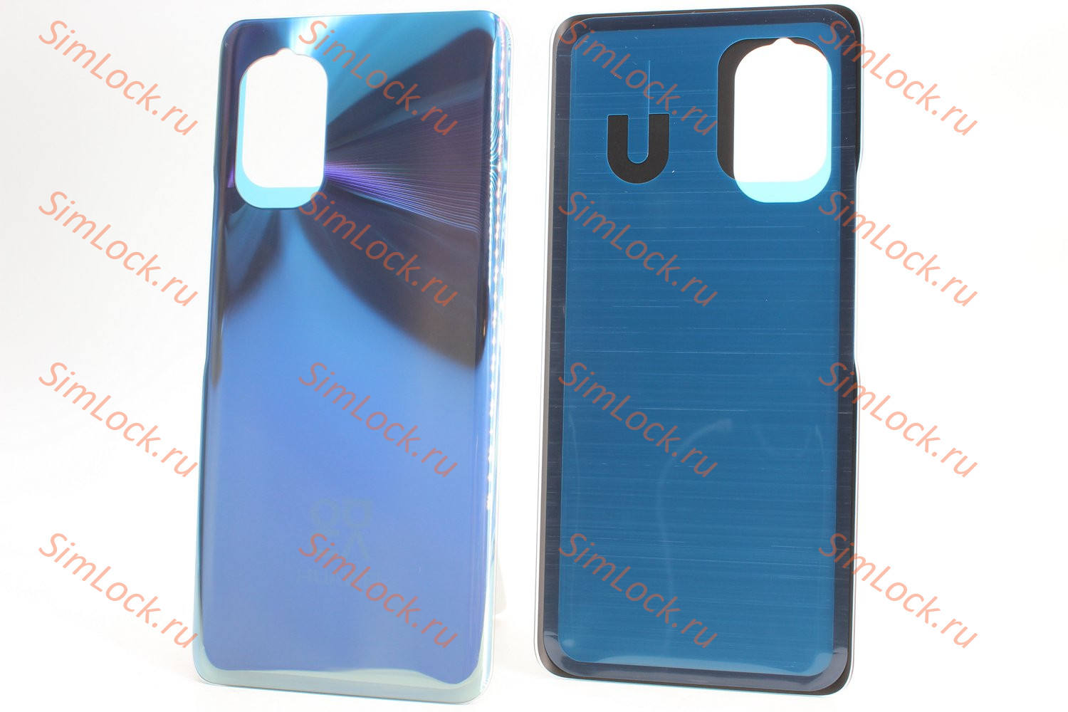 Задняя крышка Huawei Nova 9 SE (JLN-LX1), голубой (серебро), К-2