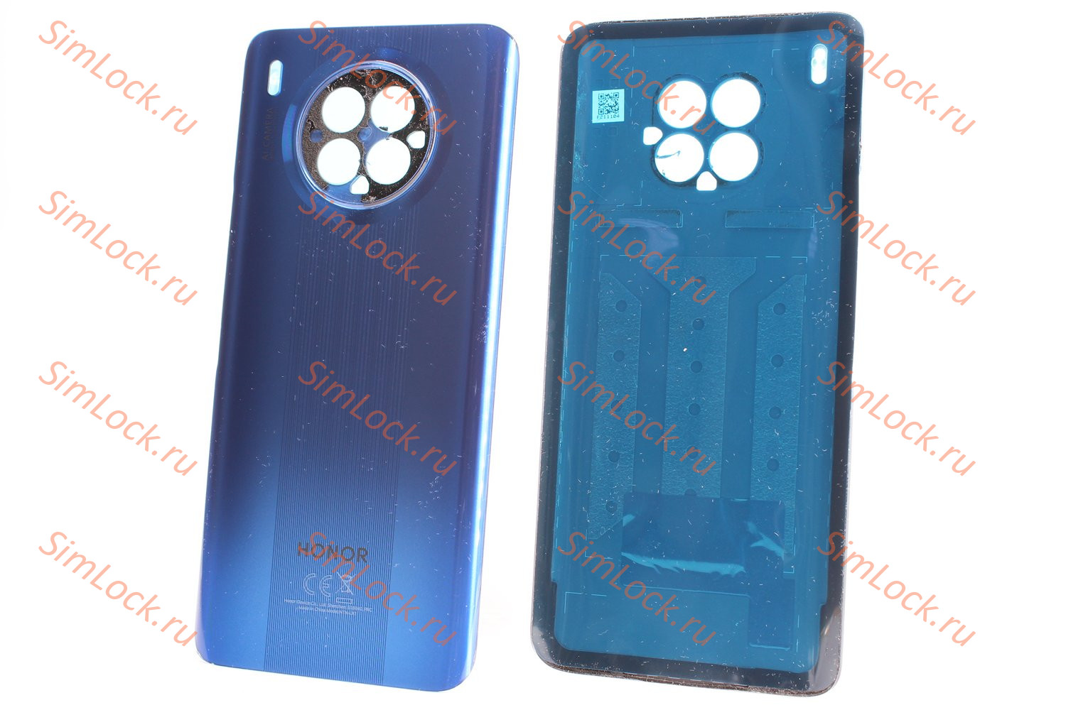 Задняя крышка Honor 50 Lite (NTN-LX1), синий, К-1