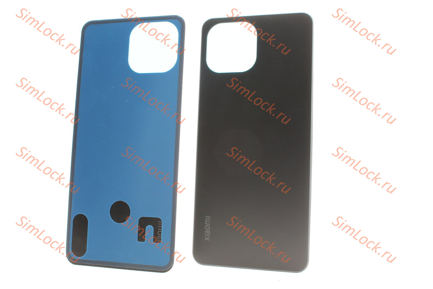 Задняя крышка Xiaomi 11 Lite, черный, К-2