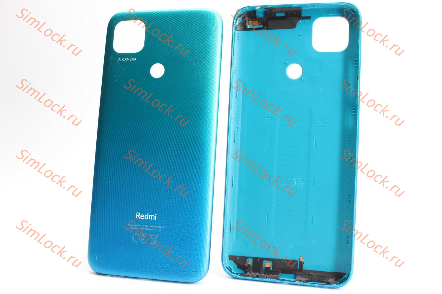 Задняя крышка Xiaomi Redmi 9C (M2006C3MNG), зеленый, К-2