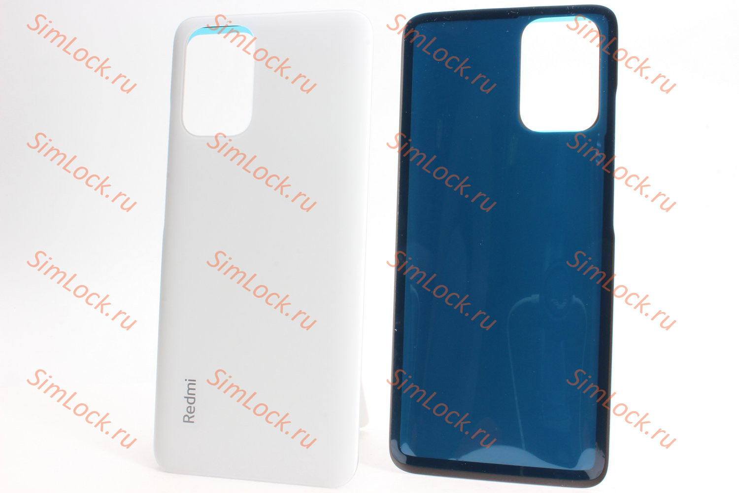 Задняя крышка Xiaomi Redmi Note 10, Note 10S, белый, К-1 (M2101K7AG M2101K7BG)