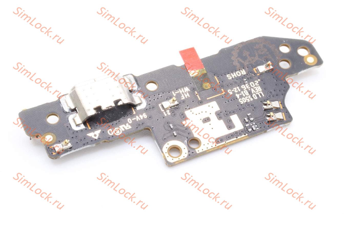 Нижняя плата (шлейф) Xiaomi Redmi 9A, Redmi 9C, с разъемом зарядки  (M2006C3LG M2006C3MNG), К-1