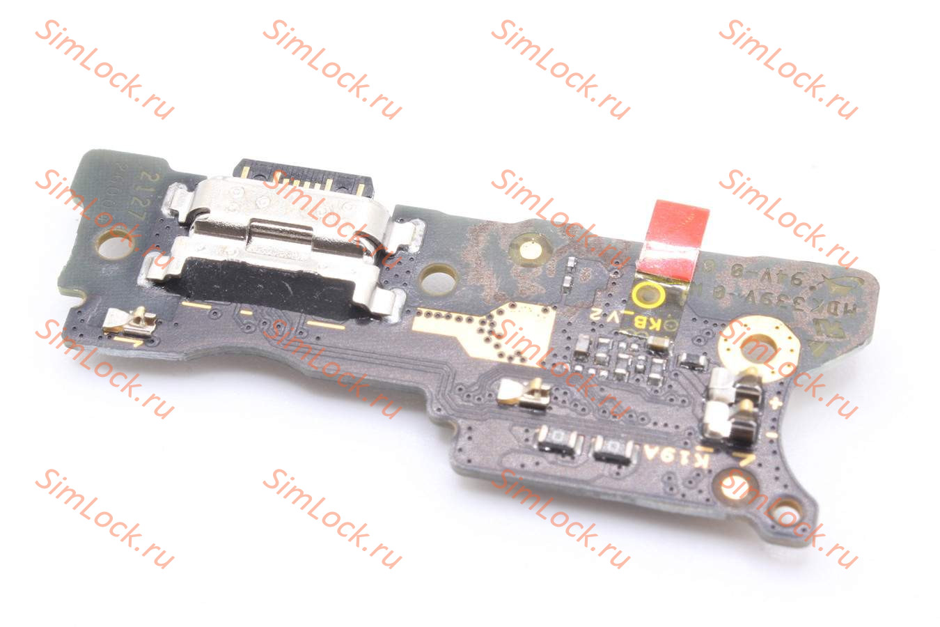 Нижняя плата (шлейф) Xiaomi Redmi 10, Redmi 10 2022, с разъемом зарядки (21061119DG 22011119UY), К-1