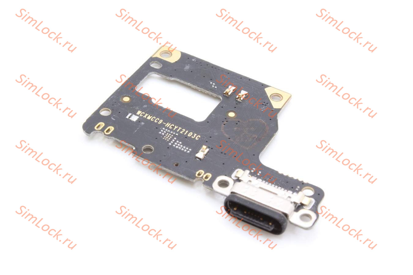 Нижняя плата (шлейф) Xiaomi Mi 9 Lite, с разъемом зарядки, К-4