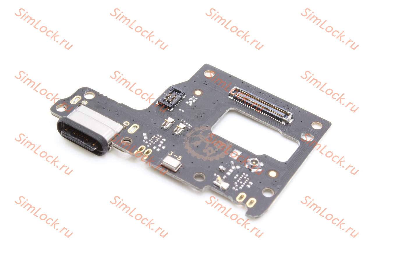 Нижняя плата (шлейф) Xiaomi Mi 9 Lite, с разъемом зарядки, К-4