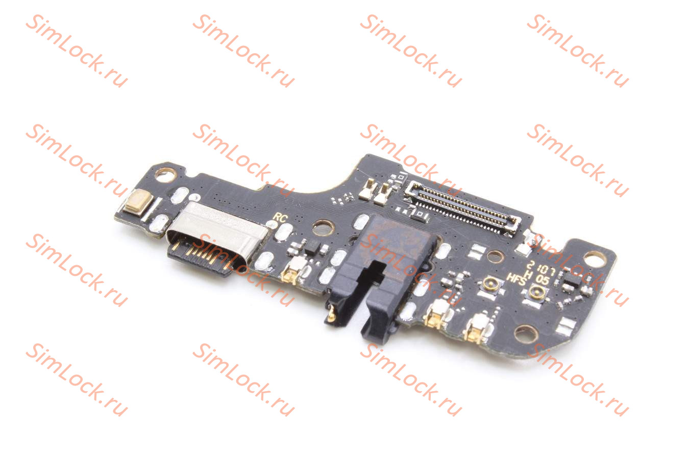 Нижняя плата (шлейф) Xiaomi Mi 10T Lite, с разъемом зарядки, К-3