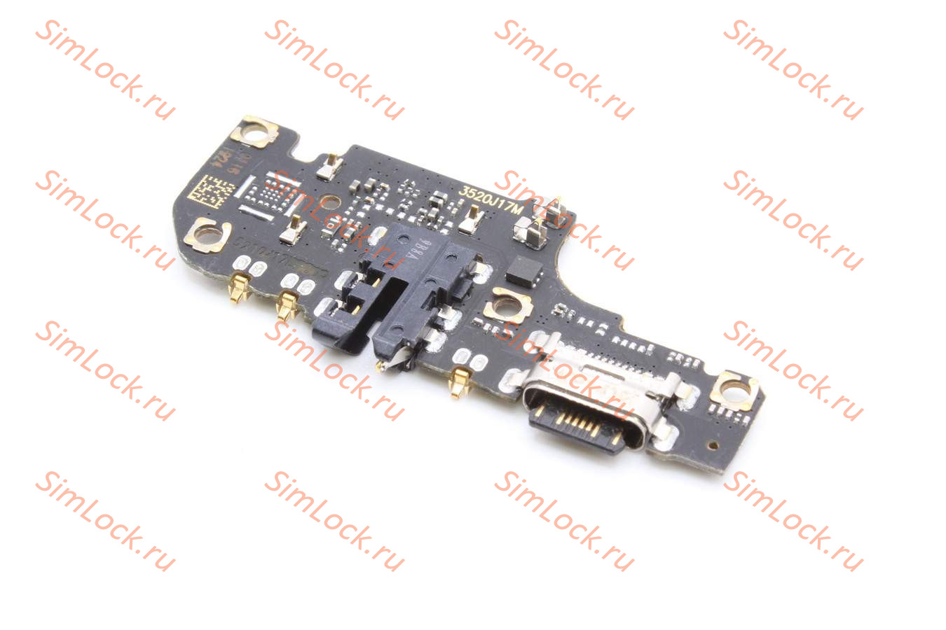 Нижняя плата (шлейф) Xiaomi Mi 10T Lite, с разъемом зарядки, К-3