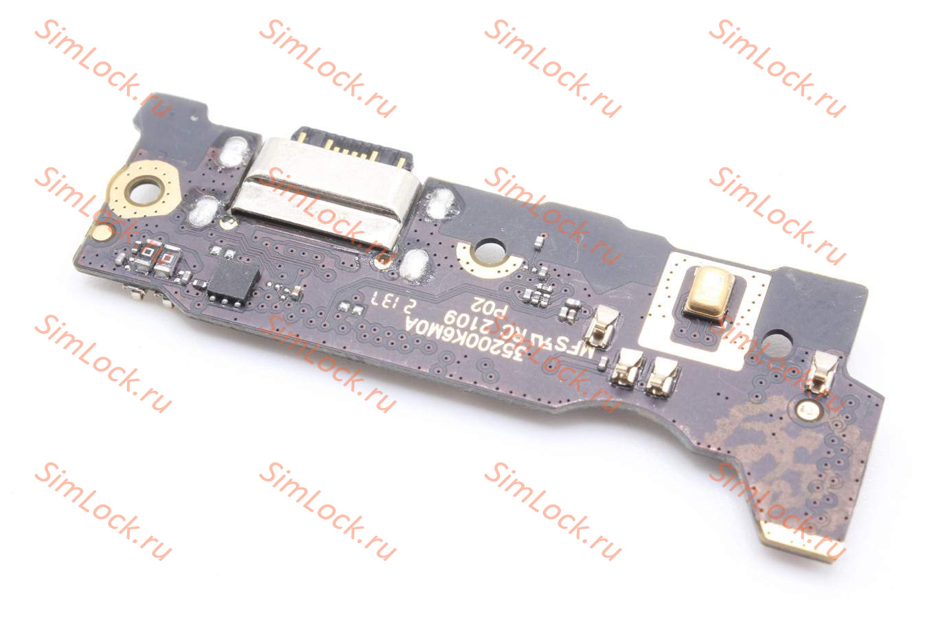 Нижняя плата (шлейф) Xiaomi Redmi Note 10 Pro 4G с разъемом зарядки, К-1